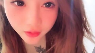 Japanese teen hello mikity toyed and facialized