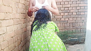 Indian Beautyful milf maid fucked by another watchman real hardcore sex video with clear