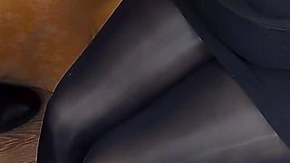 Tight black tights are made for lover's sperm. Milk me whore