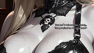 Survive Dimitrescu's rough sex female competition (Sex JOI)