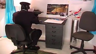 Fetish Fuck For The Cock Hungry Brunette In The Office
