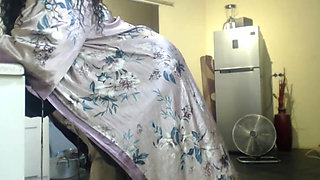 Lactating SSBBW Stripteasing and Moaning Fetish
