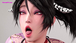 Akali MILF Suck BBC Cock ( Uncensored )