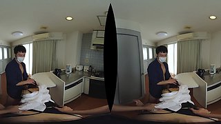 Glamour teen seductress hot VR sex video