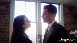 Deeper. Seth submits to dominant boss Angela White
