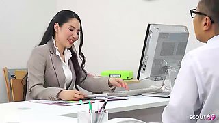 Japanese Wife give POINT OF VIEW Blowing cock