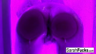 Sarah Jessie : Artistic wet masturbation with bad ass tattooed MIlf!
