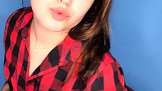 Hottest brunette solo webcam masturbation 2