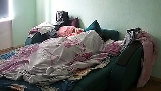 Amateur couple hidden cam