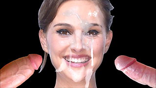 Natalie Portman Cum Face #5