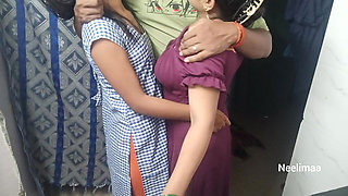 Indian Threesome Sex.