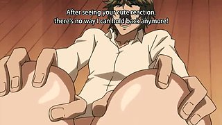 Horny Anime Girl With Glasses Fucks Hard in Classroom Hentai 3D Animation