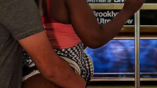 Fucking a Big Ass Black Girl on the Subway