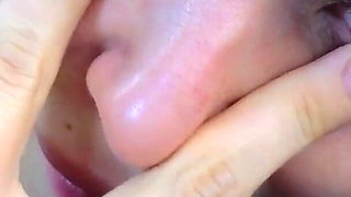 From Ass to Mouth to Eyes - Alice’s Extreme Anal Beads Play