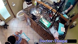 Dr Tampa - Constipated Alix Avery Gets First Ever Enema