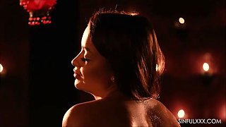 Pierced porn star gets ass licked before anal sex