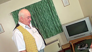 Two Mature Maids Gets Spanked