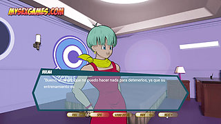 Dragon BallZ Fuck Fusion - Goku and Vegeta Competing to See Who Fucks Bulma Better