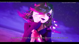 3D hentai with cock sucking action from femdom mistress and witches in faphouse