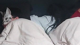 Sexy Hot Stepmom, Only Fans in Slow Motion, in Bed