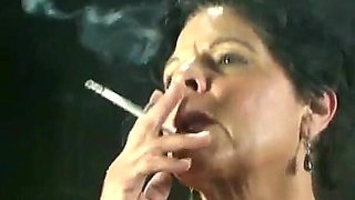 Cougar BBW GILF Smokes & Poses