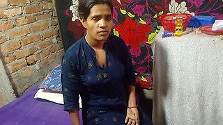 Indian Desi Girl Reads Book Before Hot Homemade Sex in HD