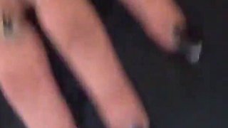 Milfycalla - a Lot of Cum on My Black Down Jacket and Black Leather Leggings 216