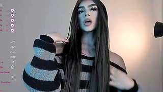 Emo Teen Becka Solo Webcam Masturbation Porn