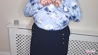 Aunt lets you look up her skirt just this once - Cheating Mature Amateur BBW Slut Mom Aunt
