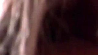 Chubby couple in the kitchen