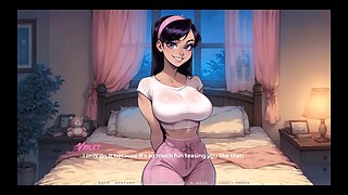 Ep.16 GF Caught Watching Threesome Porn Sharing a Big Dick with Her Best Friend!