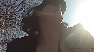 Saffron Bacchus - Public Cum Walk At 420 - Montreal Sexplorations