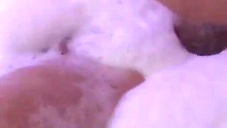 I'm Driven Crazy with Passion by My Stepbrother's Big Cock, I Enjoy It in the Motel Jacuzzi