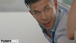 TUSHY Wife Gapes For Her Brother In Law: Anal, Hardcore  Brunette Porn