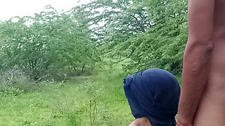 Desi Village Bhabhi's Hot Fuck in the Jungle