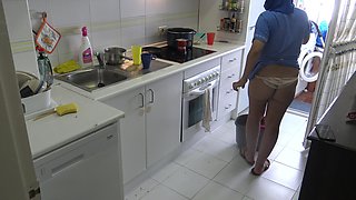 Perverted German Man and His Arab Syrian Muslim Maid