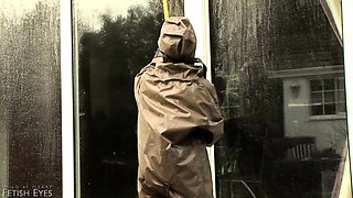 Femdom fetish mistresses fuck bdsm loser with strapon