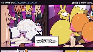 Dalwart comp: Big Ass, Creampie  Animation Porn