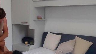 Romantic Sex with Hardcore Orgasms - Big Butt Ebony MILF Cums Hard - Kiki Minaj