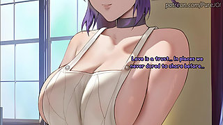 Shinobu Kocho expresses her love with her soft fingers (Anal JOI)