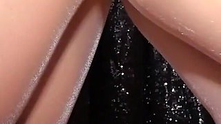 20 Denier Glitter Pink-silver Pantyhose Ita
