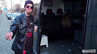 Busty Tattooed Babe Got Deep Drilled On The Van By 12 Min - Wild Vicky And Jason Steel
