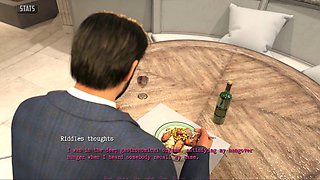 Red-haired beauty MissKitty2K solves the riddle in this animated fantasy