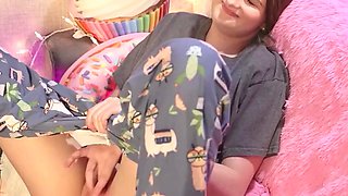 Step sister sucks step brothers cock and swallows cum while they are locked in the trailer