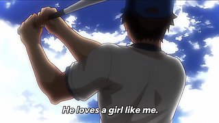 Censored Hentai: Sexy Busty Akane Gets Perverted By a Lewd Coach & Gangbanged By Baseball Team