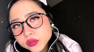 Kimmy Kalani ASMR JOI - Asian Nurse Gets Sperm Sample