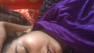 First Night of a newly married desi beautiful girl with addicted husband DesicoupleBd