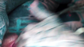 Anal Masturbation and Squirt - Tattoo Girl in Latex - Gapes and Prolapse, ATM