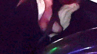 Outdoor Italian Horny Big Tits Stepmom Artemisia Love Flashing Her Tits while Driving Around