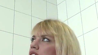 Blonde Tattoed Girl Love Threesome Fuck